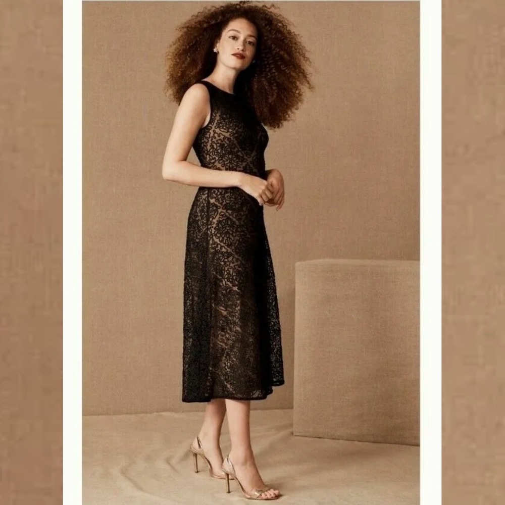New Anthropologie Tadashi Shoji
Durand Dress soutache applique size 4